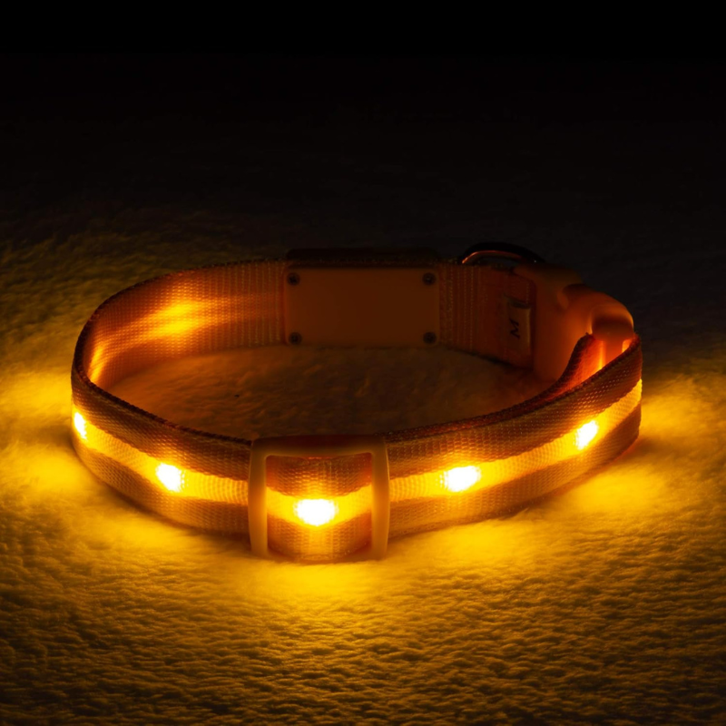 Adjustable Strap Design Dog Leash With LED Lighting