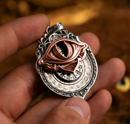 👁️‍🗨️🔥ULTIMO GIORNO 50% DI SCONTO👁️‍🗨️Ciondolo Tarot Vision fatto a mano: connettiti alla saggezza cosmica in qualsiasi momento (✨Include manuale di istruzioni)