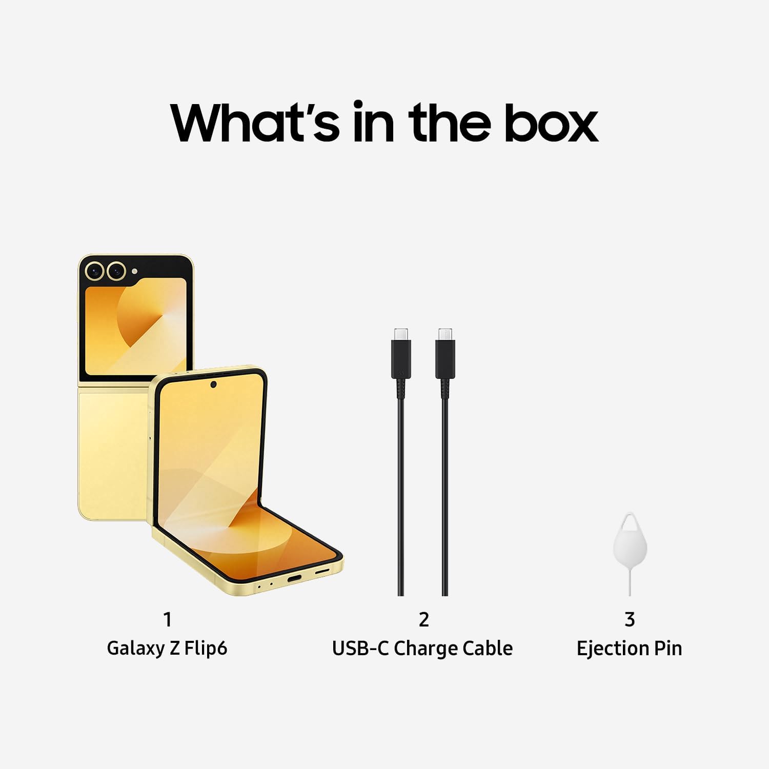 SAMSUNG Galaxy Z Flip 6 AI Cell Phone