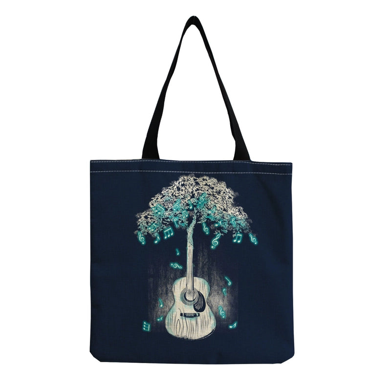 Source Piano Printed Casual Bag Harajuku Style Fashion Shoulder Bag Student Large Capacity Handbag