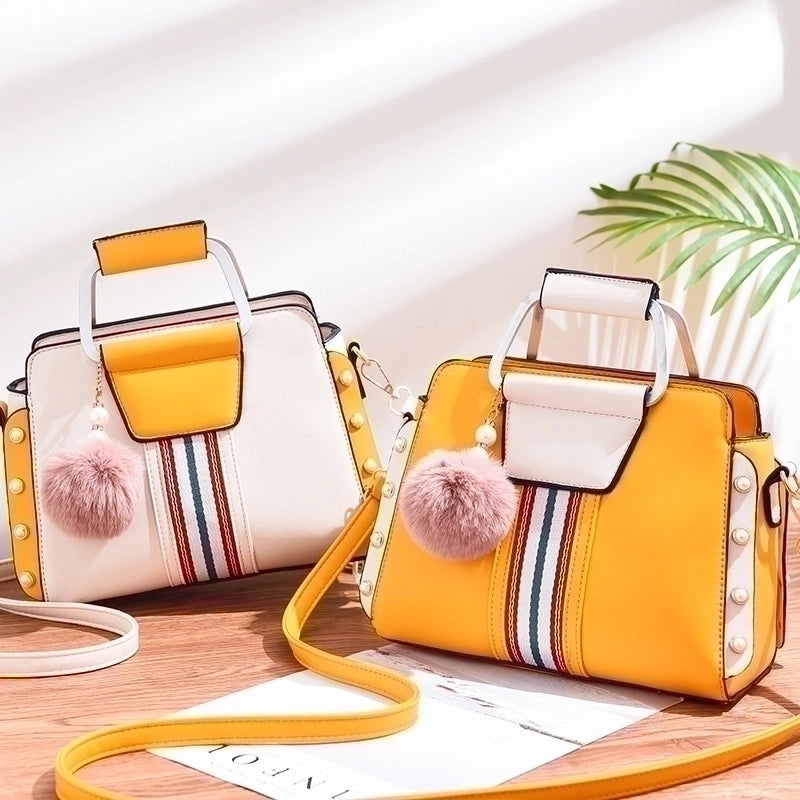 Women's Medium All Seasons Pu Leather Vintage Style Handbag