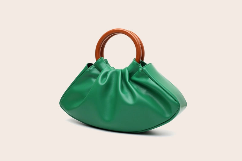 Gold Silver Orange Pu Leather Solid Color Crocodile Shell Evening Bags