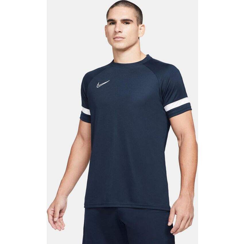 Camiseta Hombre Nike Dryfit Academy21-Negro-Rojo-Multicolor-Azul Oscuro