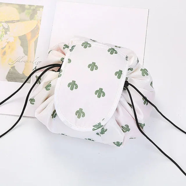 Women's Drawstring Cosmetic Travel Bag