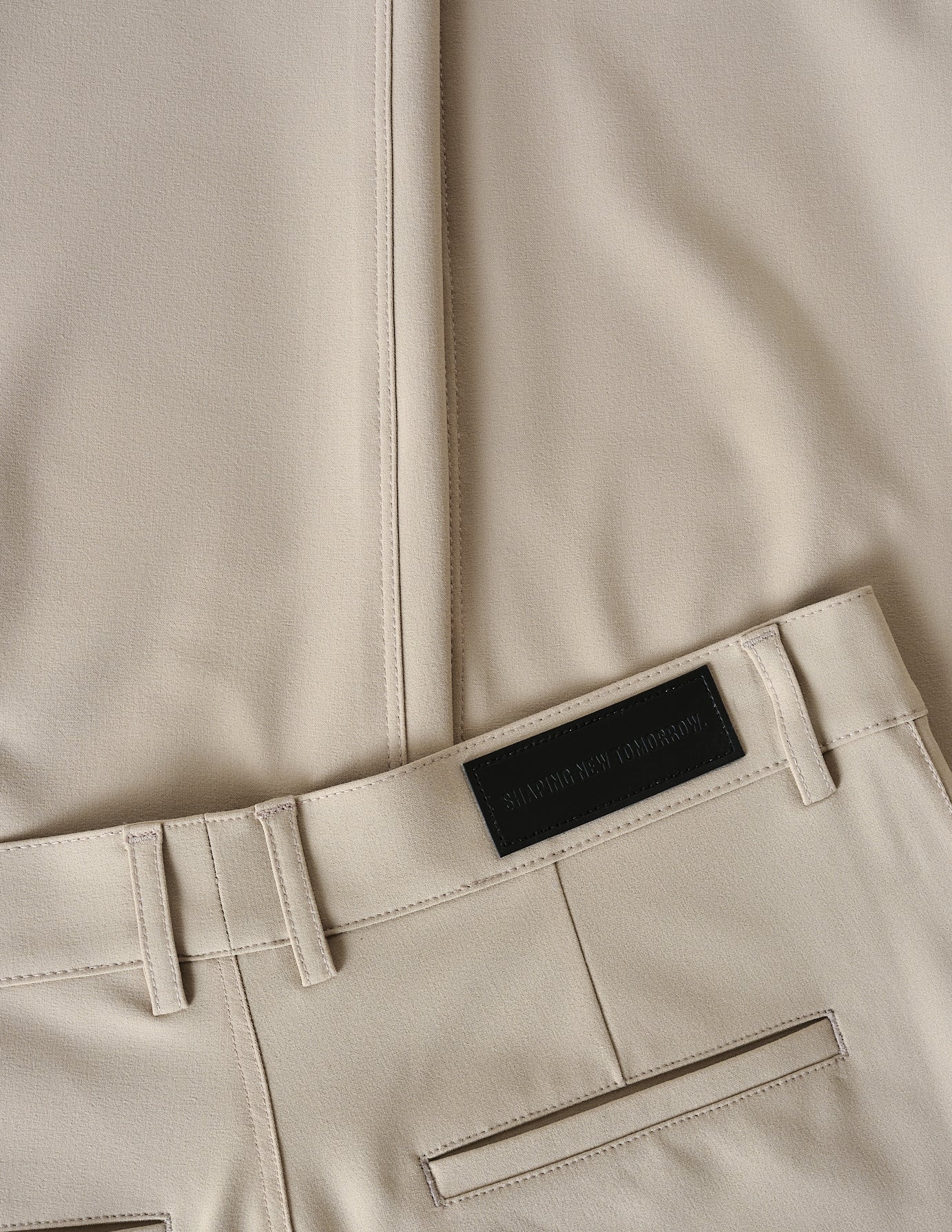 Pants Slim Sand