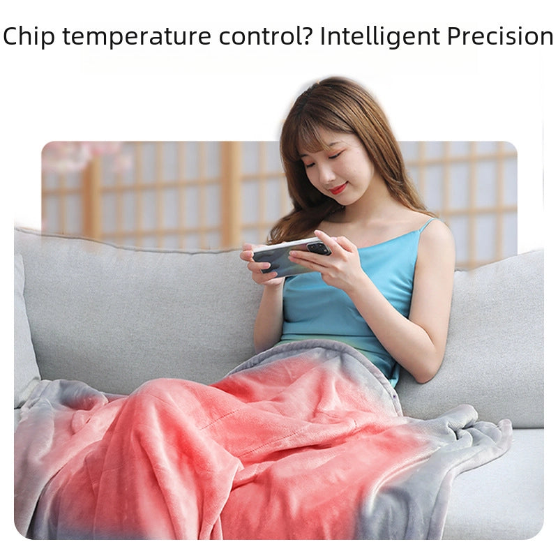 USB Electric Blanket Charging Treasure Car 5v Dormitory Outdoor Warm-up Cover Blanket Electric Mattress Heating Shawl