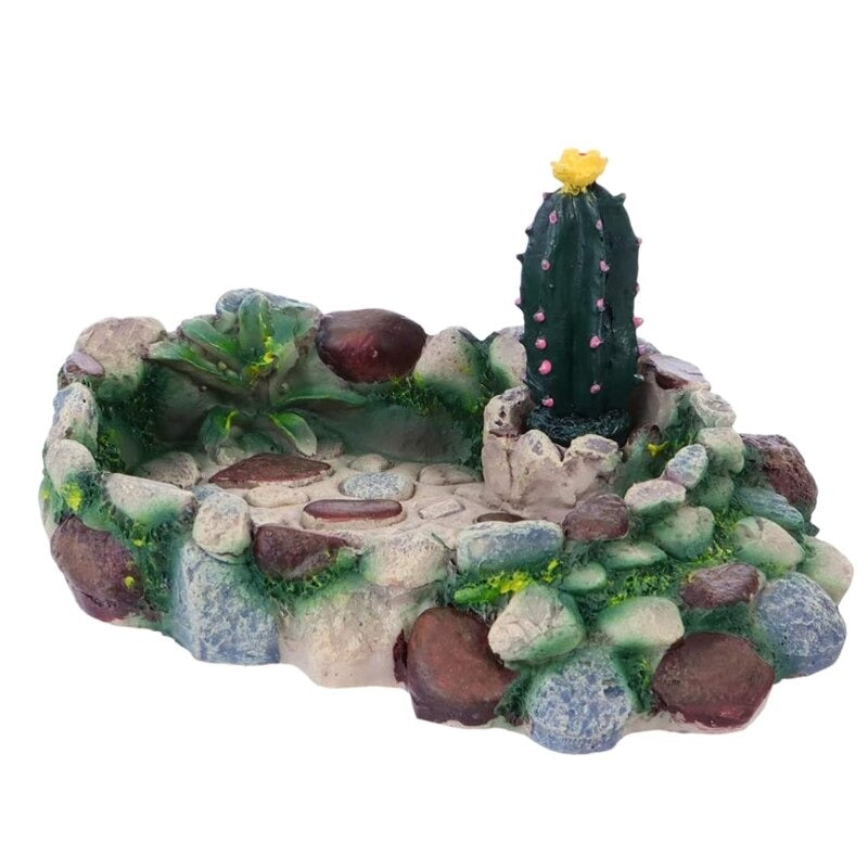 Reptile Food Bowl Ornament For Aquarium
