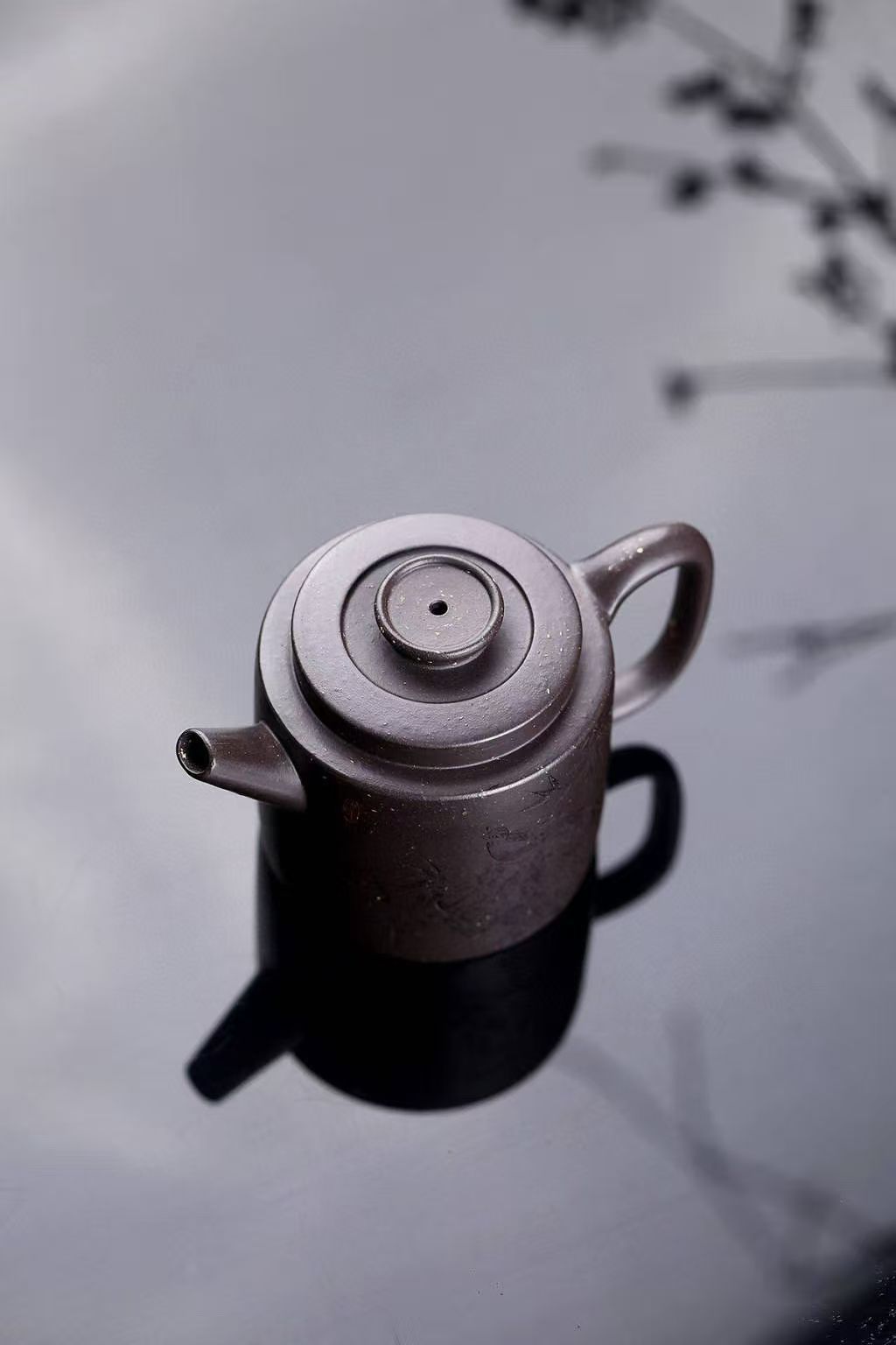 Yixing purple clay teapot from China