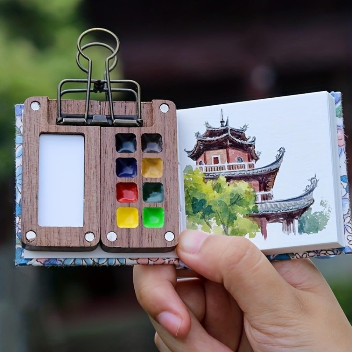 🎨Mini Portable Watercolor Palette