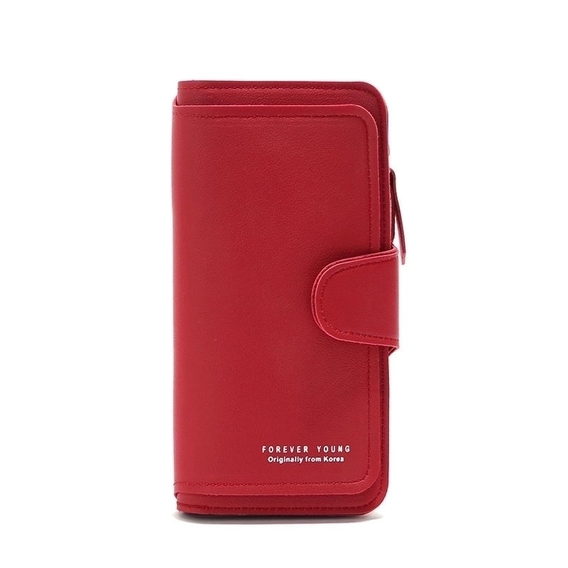 Women's Wallet Tri-fold Clutch Bag Multi-function Card Bag Coin Bag Mobile Phone Bag