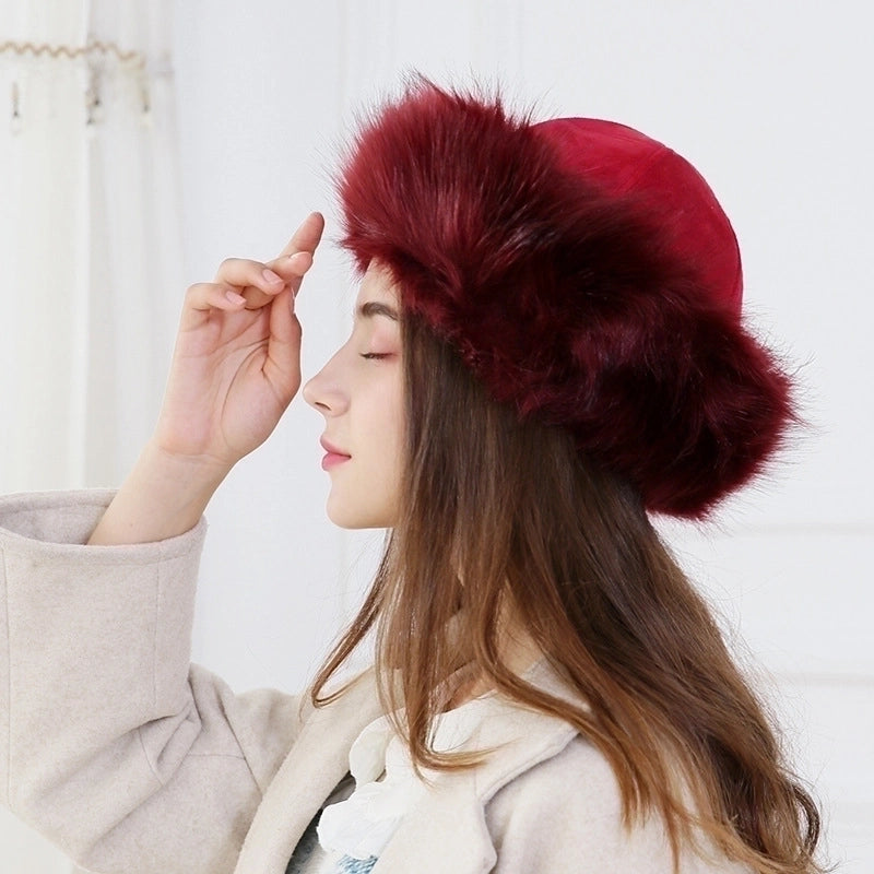 Women's Minimalist Solid Color Eaveless Bucket Hat