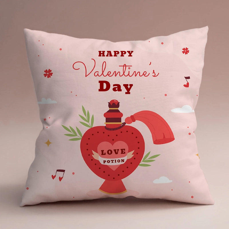 Valentine'S Day Minimalist Letter Polyester Pillow Cases Couch & Sofa Decor
