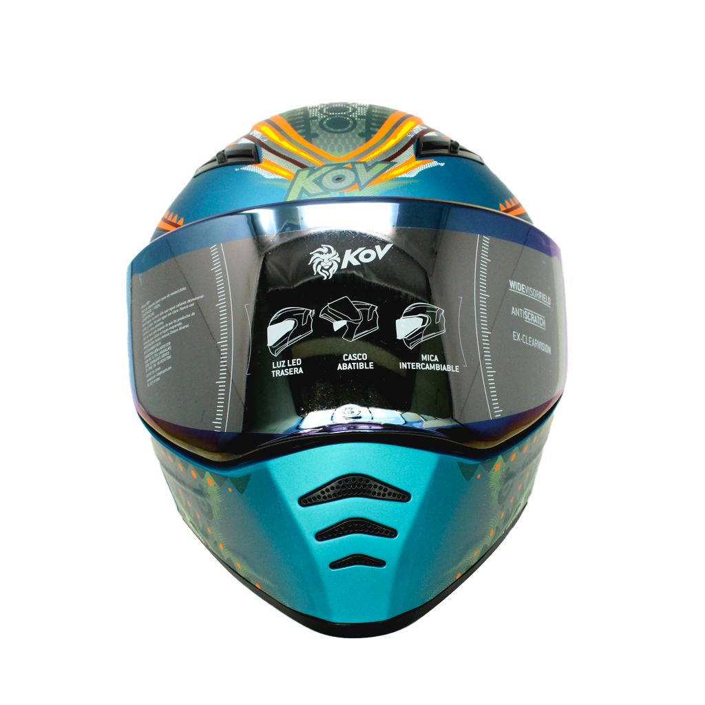 Casco Kov Estelar Peek Azul