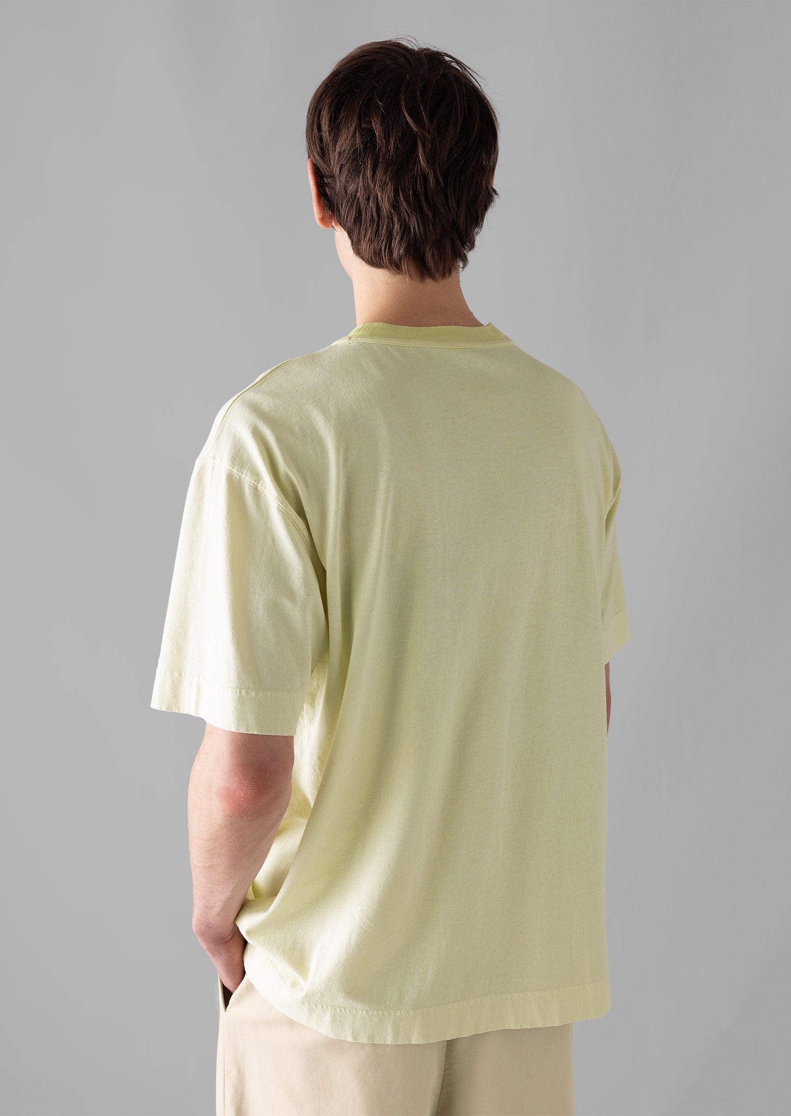 Mineral Dyed Organic Cotton Tee | Lemon