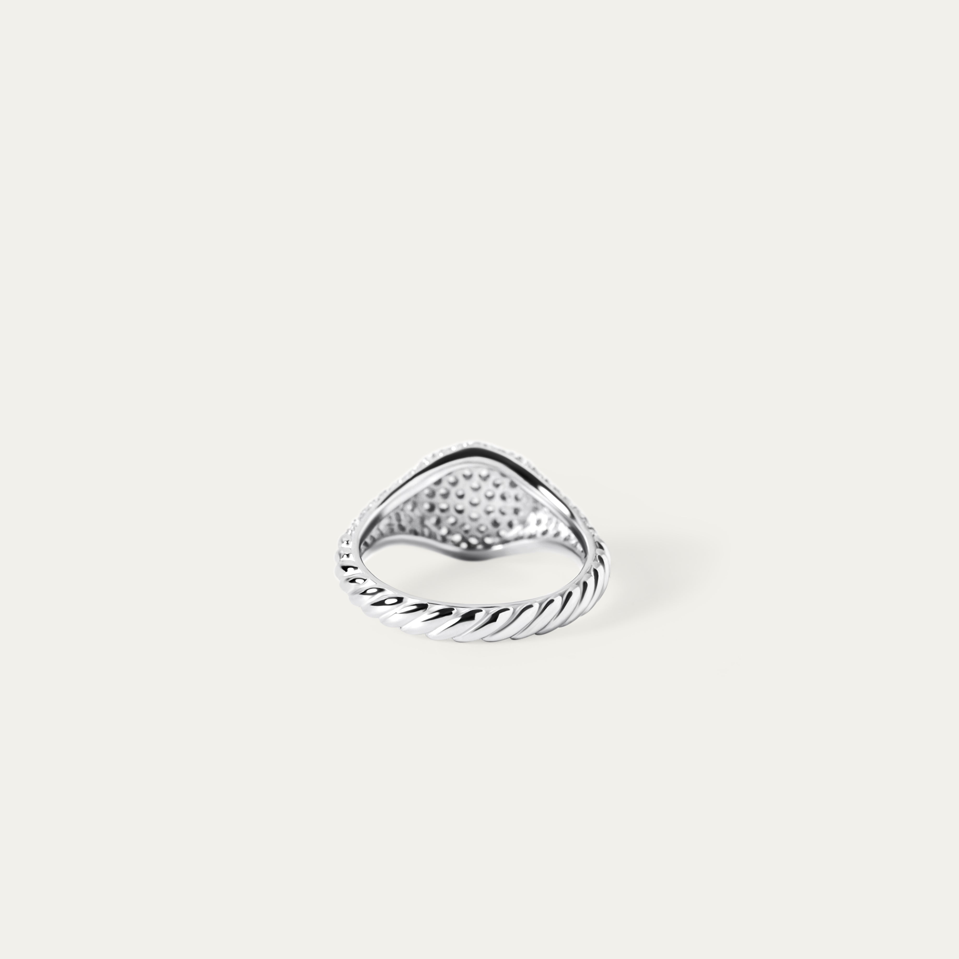 Urma Teeny-Tiny CZ Ring (925 Sterling Silver. Size 5)