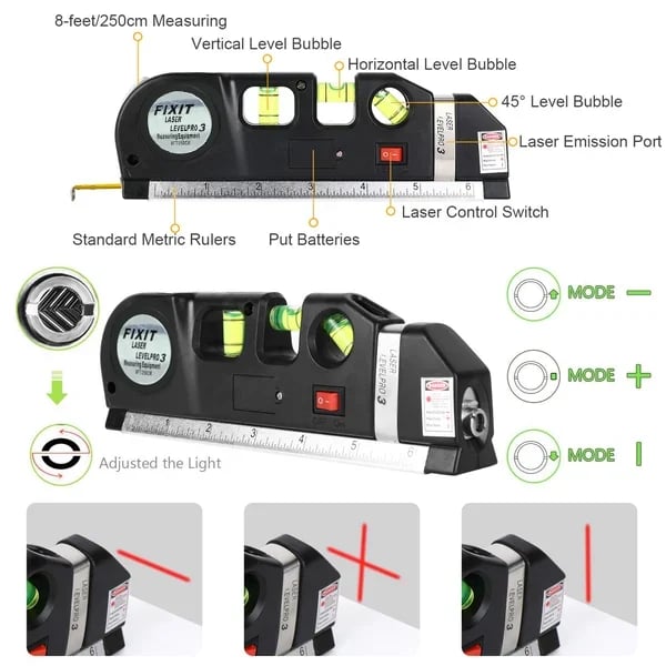 🔥  48% OFF🔥Laser Level Line Tool