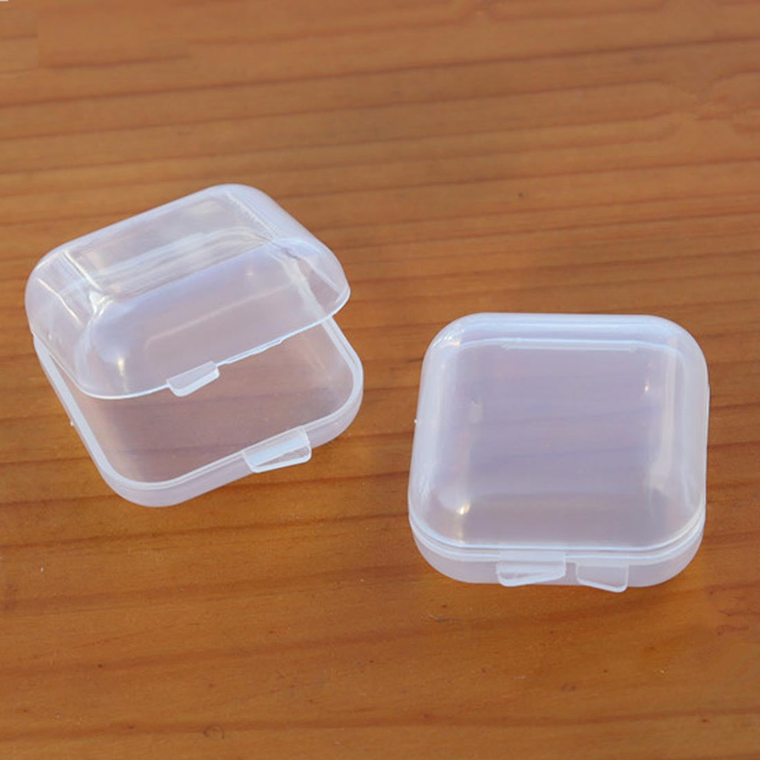 Pack Of 4 -  Transparent Mini Jewelry & Medicine Storage Organizer