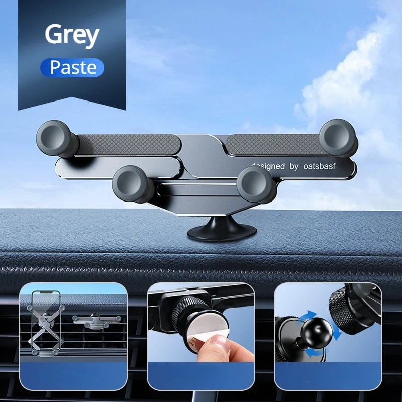 🔥Last Day Promotion 49% OFF - Invisible Rotatable Air Vent Mount Car Phone Holder