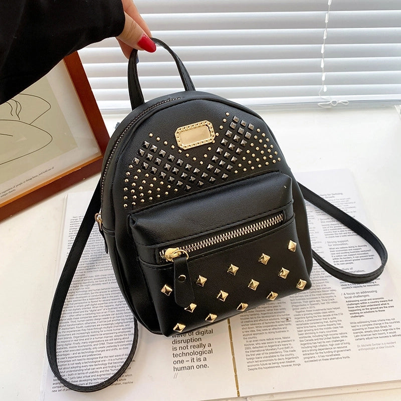 Women's Bags New Zipper Bags Fashion Korean Style Small Bags Backpacks
