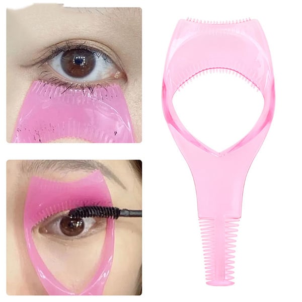 3in1 Eyelashes Tools Mascara Shield Applicator Guard