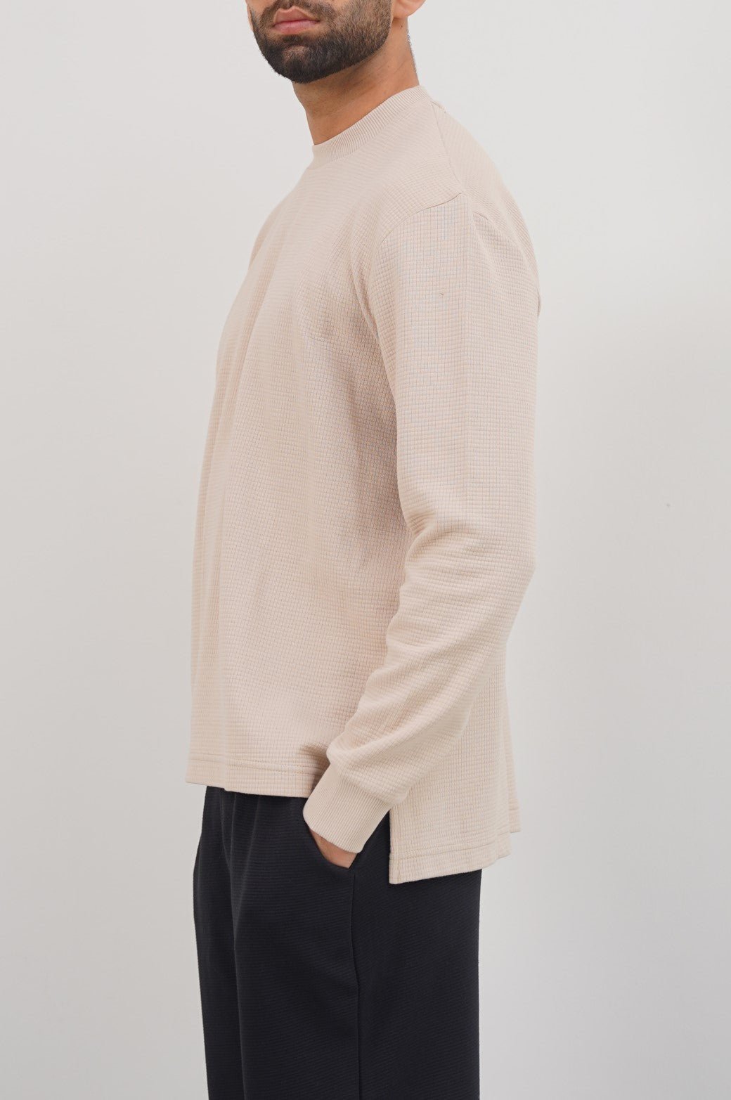 EVERYDAY WAFFLE SWEATSHIRT