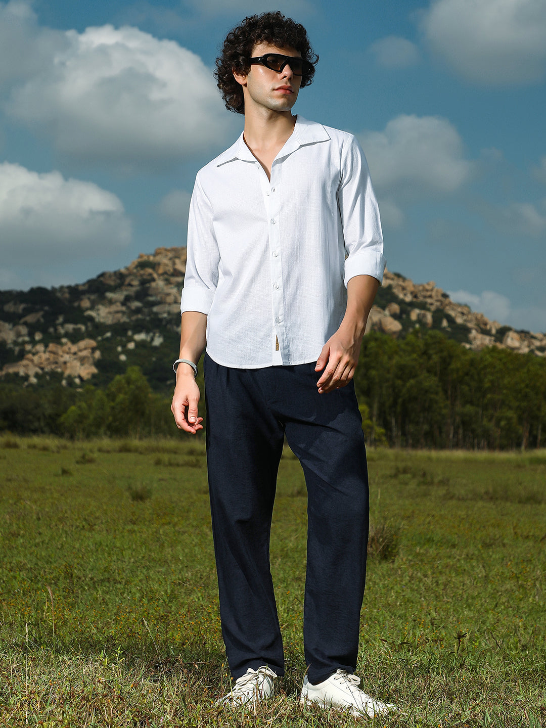 Solid Relaxed Shirt