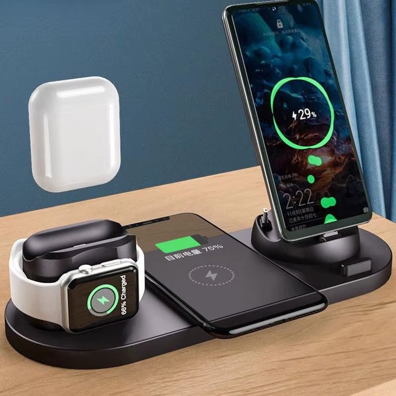 Hot Selling Best Sellers Best Selling Products Fast 3 IWatch Phone 6 in 1 Wireless Charger
