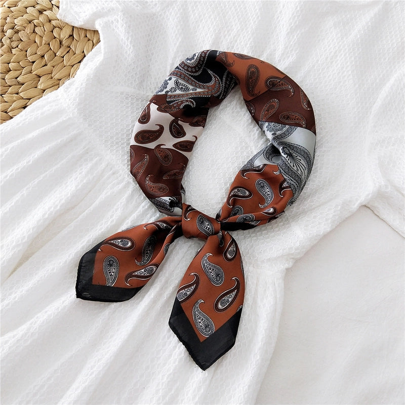 Simple Retro Square Scarf