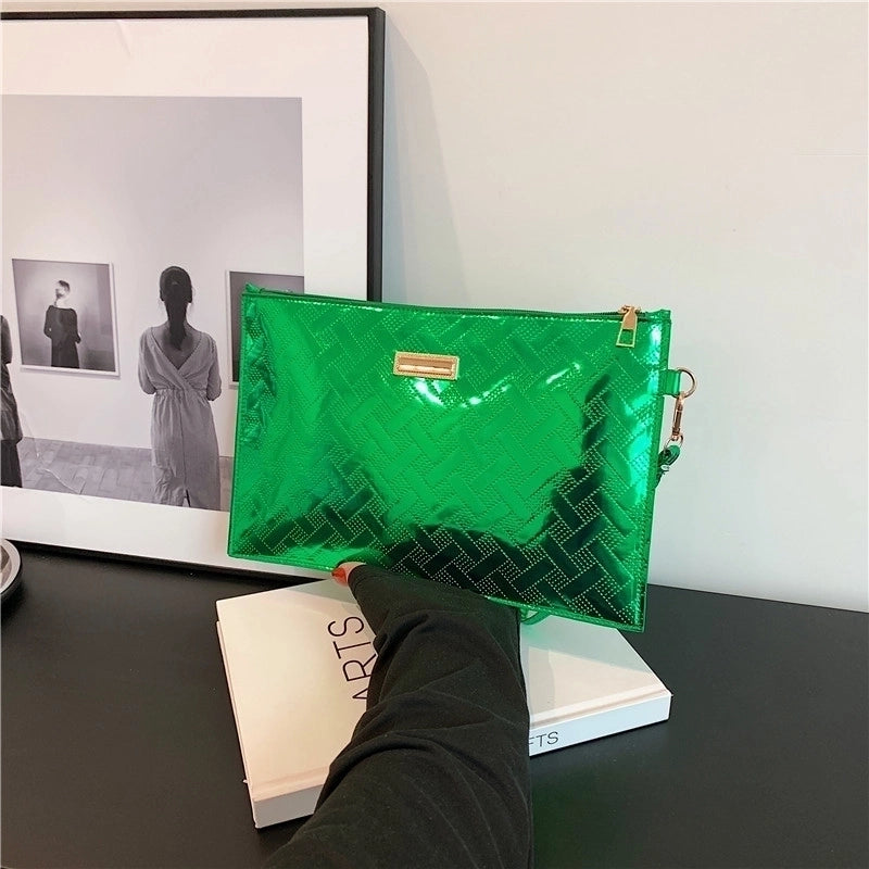 Women's All Seasons Pu Leather Classic Style Clutch Bag