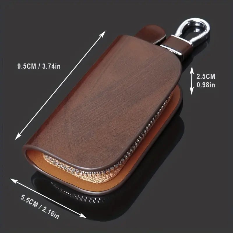 Luxury Genuine Leather Car Key Holder.