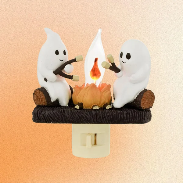 🔥Last Day 75% OFF👻2024 Ghost Bonfire Flashing Night Light✨