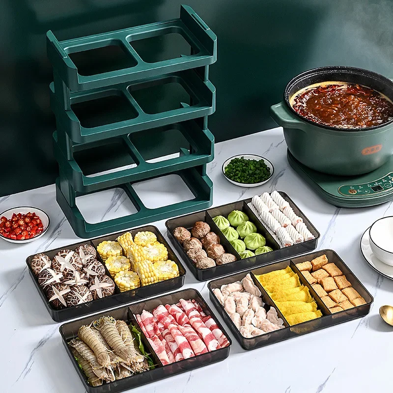 4-LAYER KITCHEN STORAGE RACK 鈥?PERFECT FOR DISHES HOT POTS & KITCHEN TOOLS