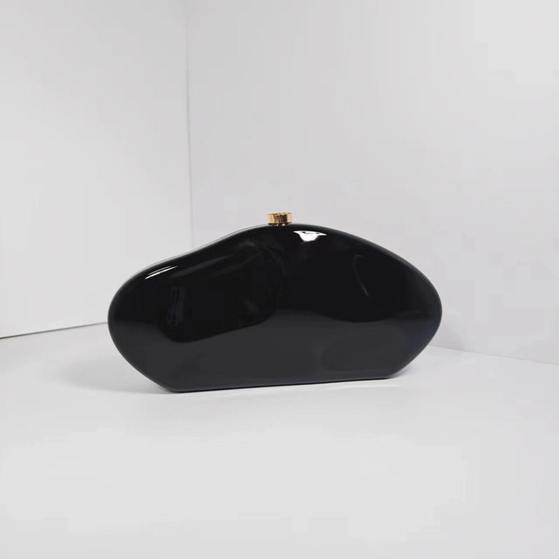 Silver Gold Red Arylic Gradient Color Solid Color Evening Bags