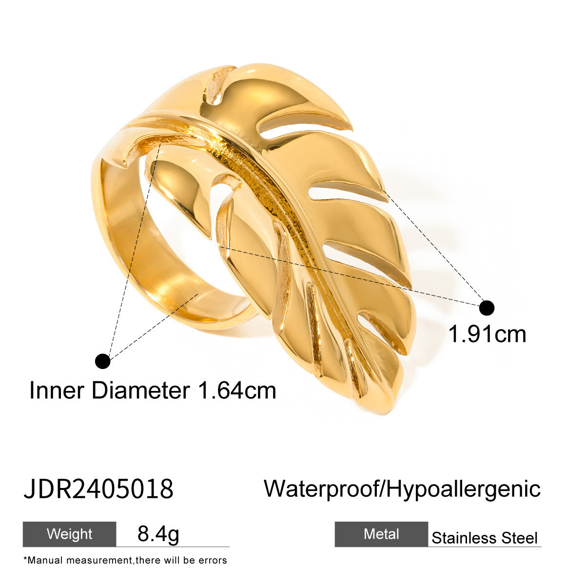 Stainless Steel Personality Open Ring Niche Ring Titanium Steel Bracelet Rings