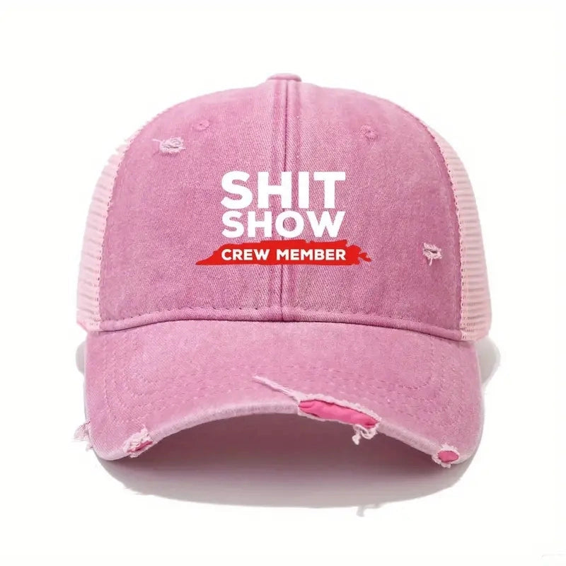 Unisex Casual Preppy Style Minimalist Letter Printing Wide Eaves Baseball Cap