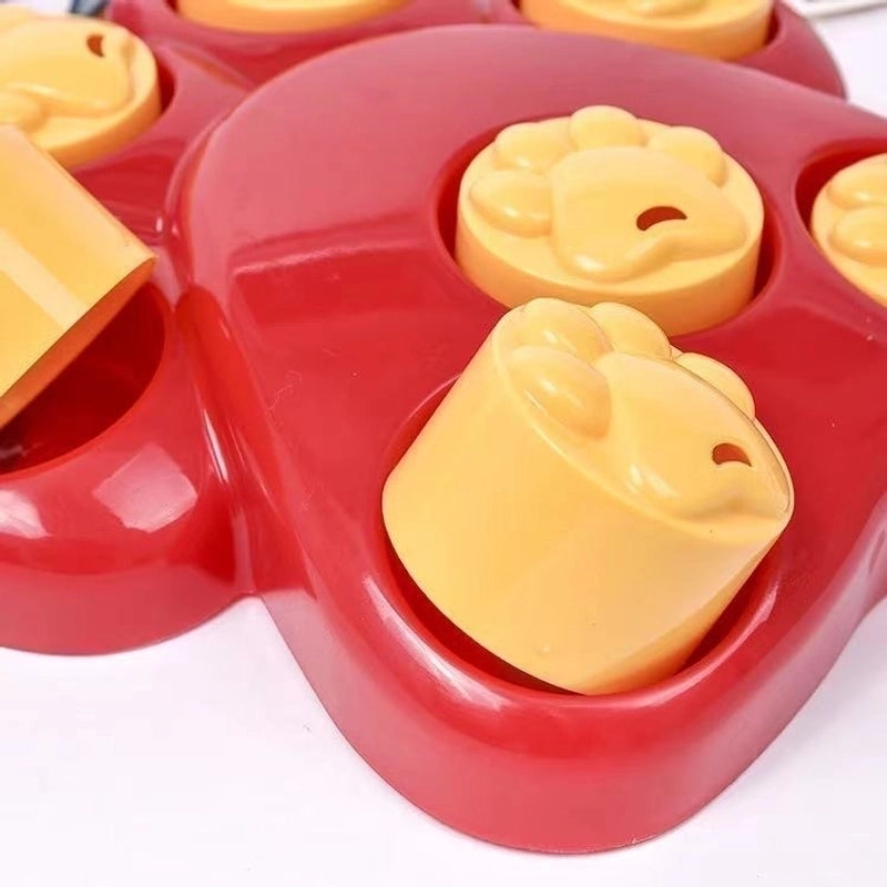 Minimalist Plastic Footprint Pet Toys 1 Piece