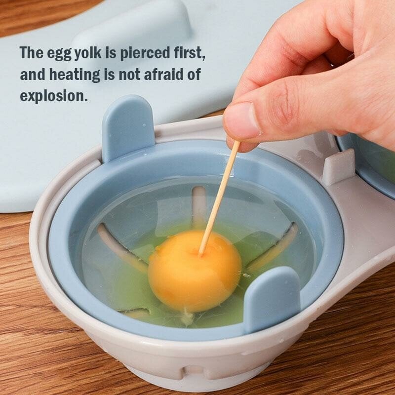 Edible Silicone Drain Egg Boiler