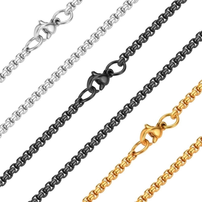 Minimalist Geometric Stainless Steel Plating Necklace 1 Piece