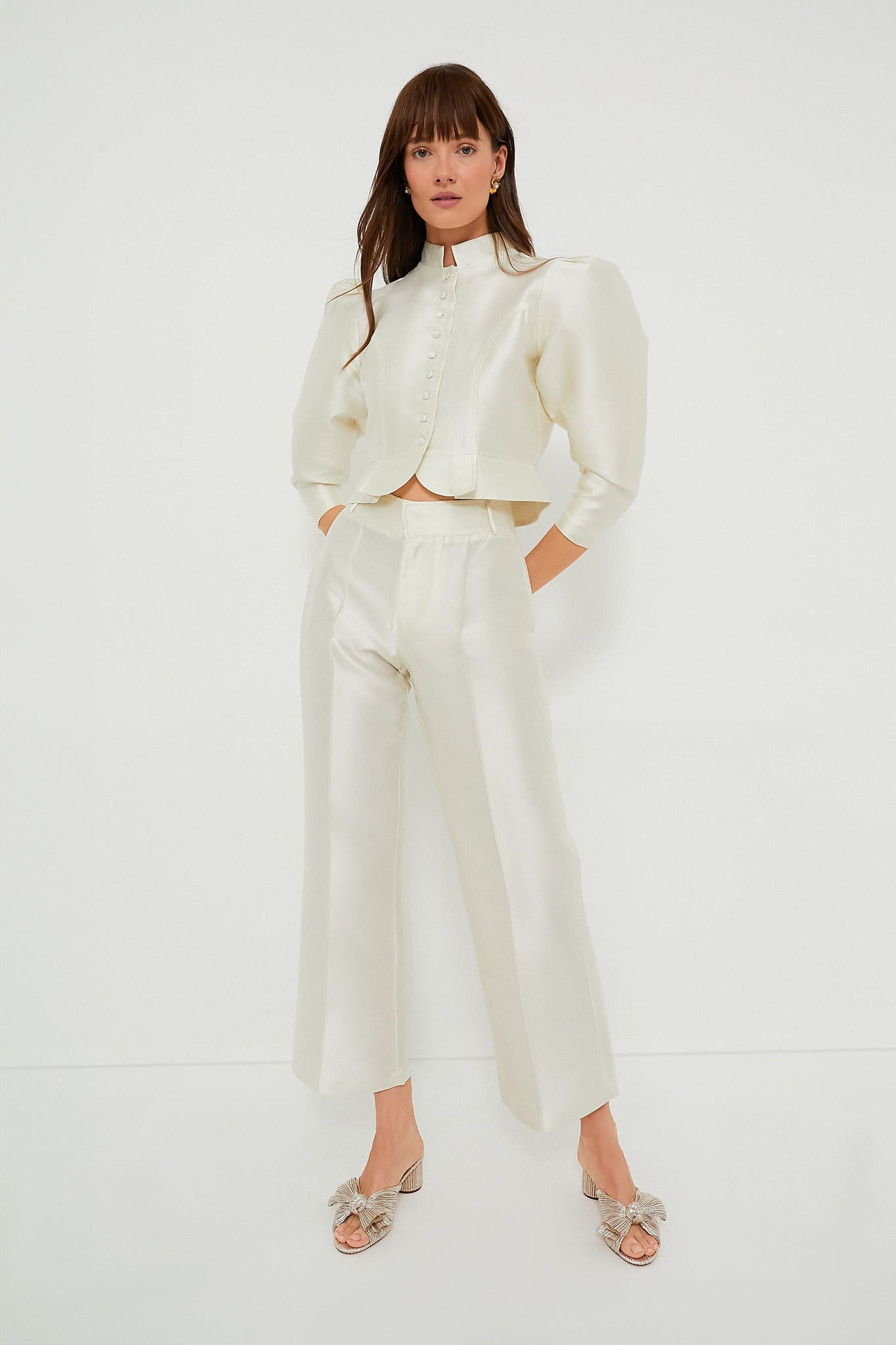 White Amoako Smart Jacket