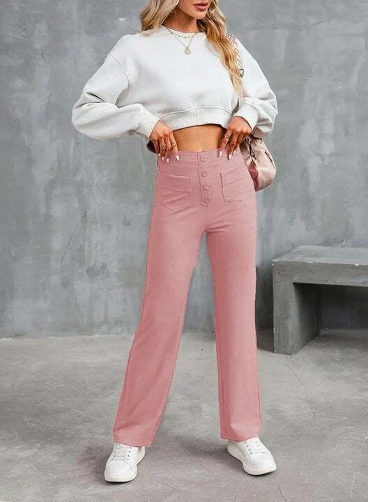 🔥Special Sale 49% OFF 💕🔥Women's Casual High Waist Stretch Pants