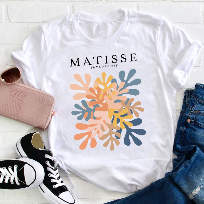 Matisse The Cut Outs Teacher T-Shirt