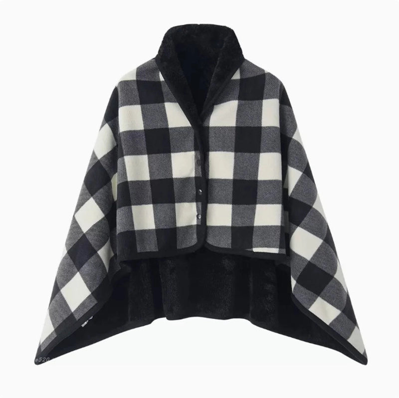 Casual Lattice Polyester Shawl Blanket Bedding