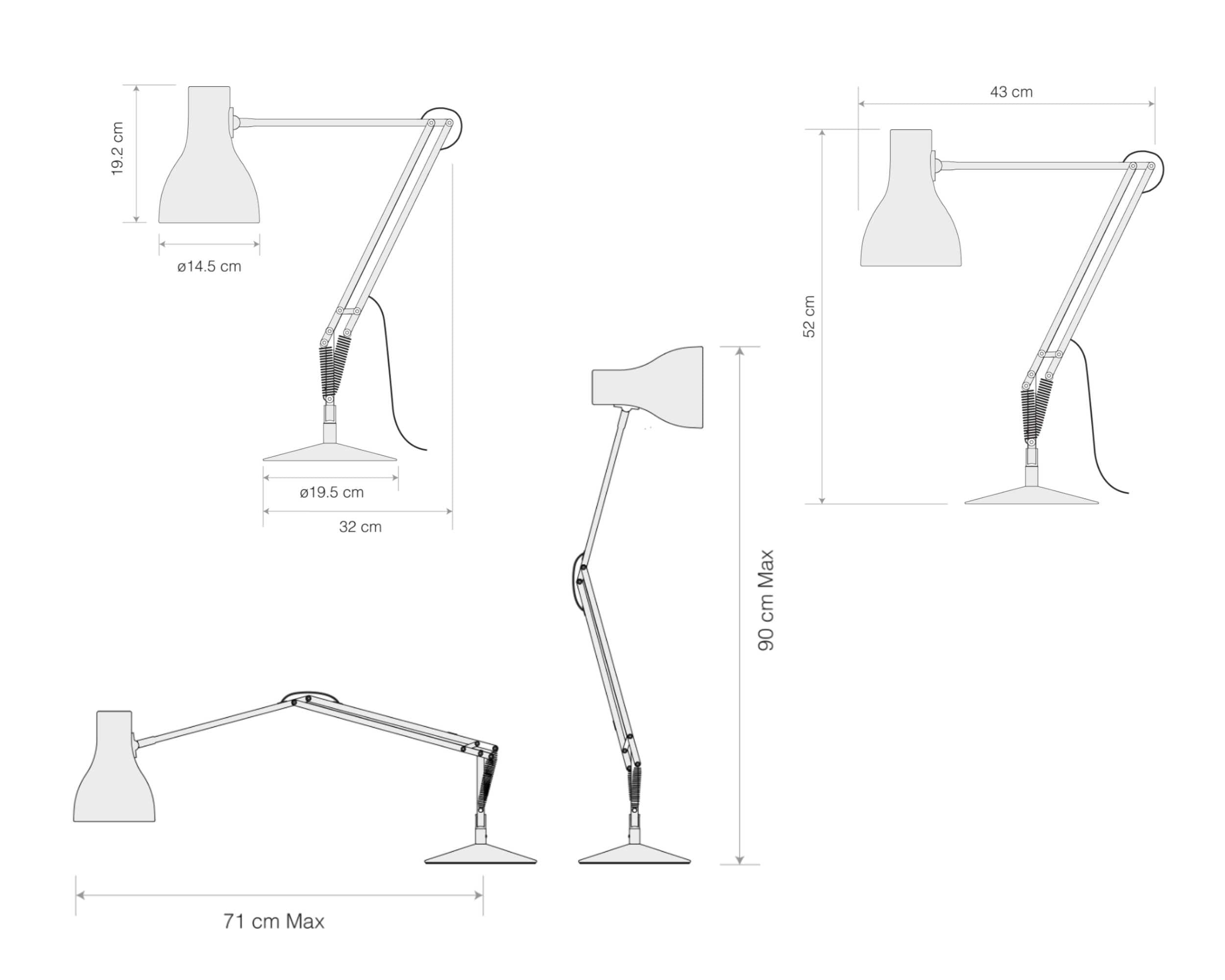 Anglepoise + Paul Smith Type 75? desk lamp. Edition 4