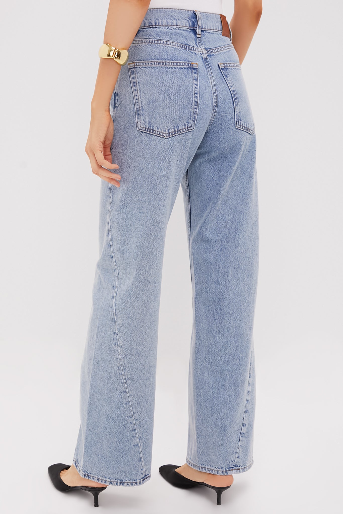 Pale Azure Brie Jean