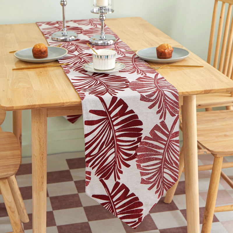 Casual Elegant Minimalist Leaf Polyester Tablecloths