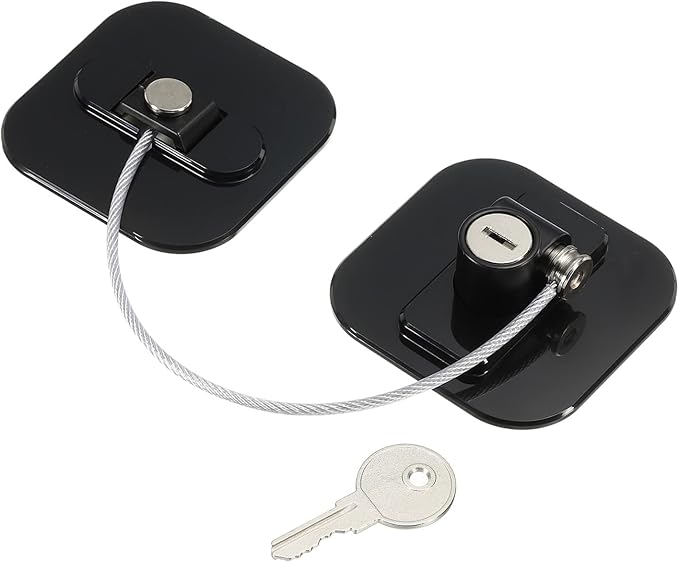 ADHESIVE REFRIGERATOR LOCK WITH KEY