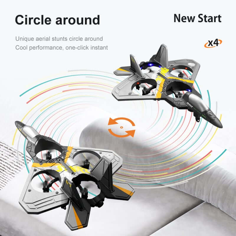 🔥V17 Jet Fighter Stunt RC Airplane