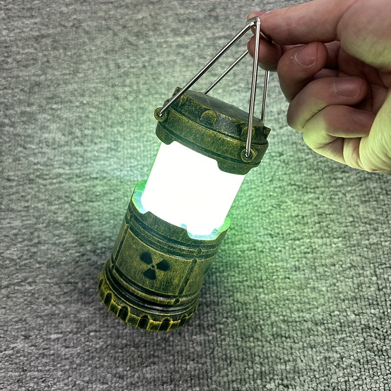 Nuclear Reactor Lantern Night Light  Industrial Sci-Fi Aesthetic