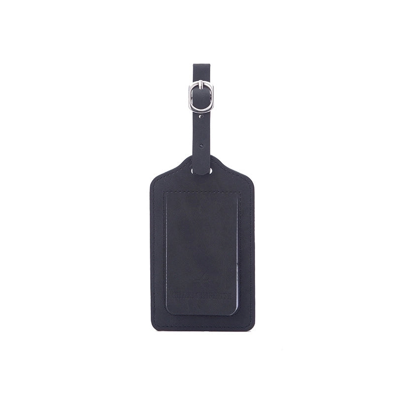 Fashion Pu Leather Solid Color Boarding Pass Holder
