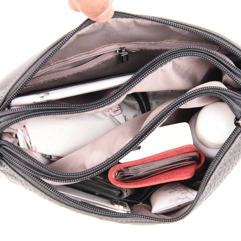 Women's Medium Pu Leather Fashion Square Bag